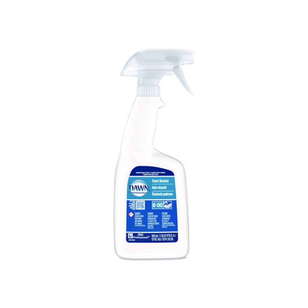Liquid Ready-To-Use Grease Fighting Power Dissolver Spray, 32 oz Bottles, 6 Bottles and 2 Trigger Sprayers/Carton. Picture 3