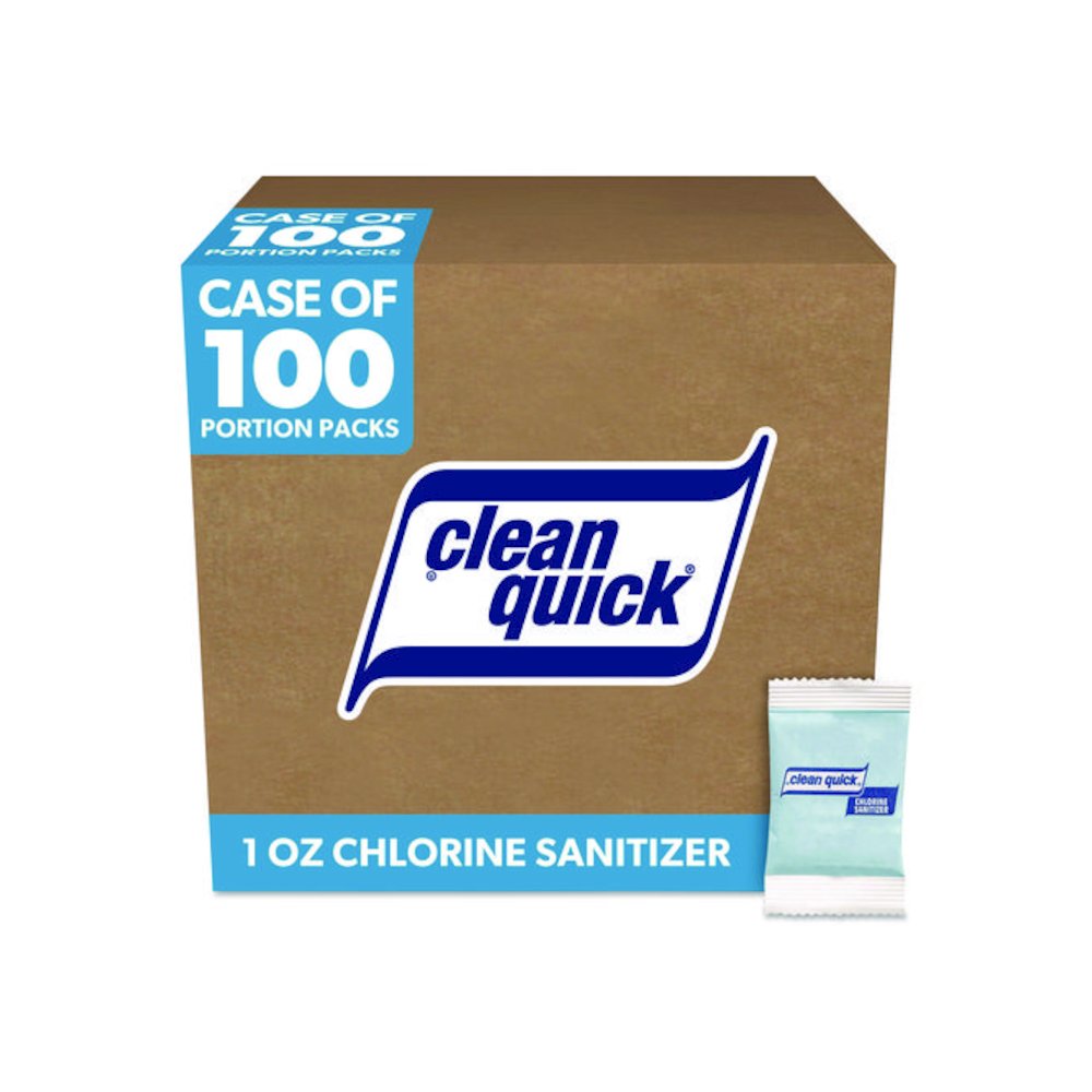 Powdered Chlorine-Based Sanitizer, 1oz Packet, 100/Carton. Picture 1