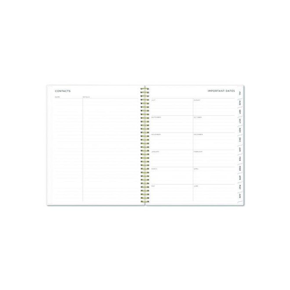 Ashley G Multicolor Smoke Academic Weekly/Monthly Planner, 11" x 8.5", Multicolor Cover, 12-Month (Jul-Jun): 2025 to 2026. Picture 6