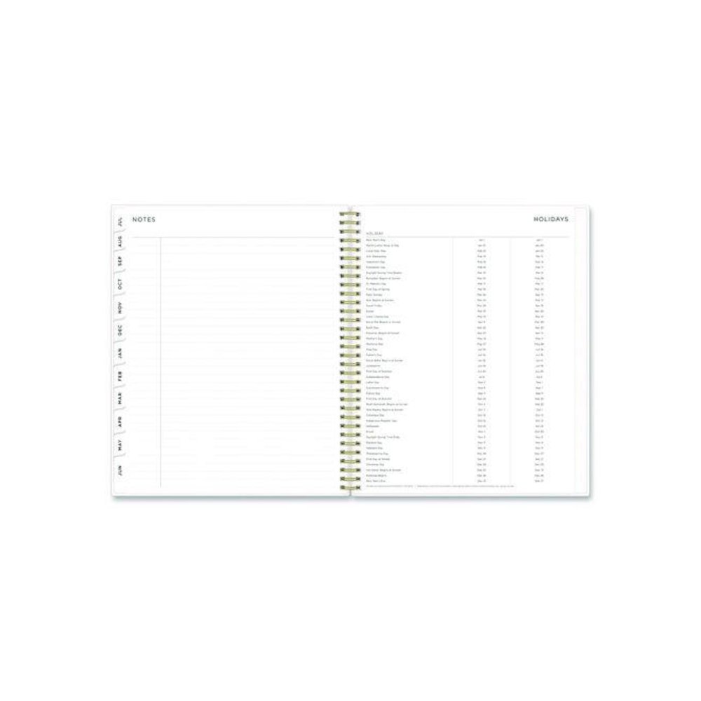 Ashley G Multicolor Smoke Academic Weekly/Monthly Planner, 11" x 8.5", Multicolor Cover, 12-Month (Jul-Jun): 2025 to 2026. Picture 7