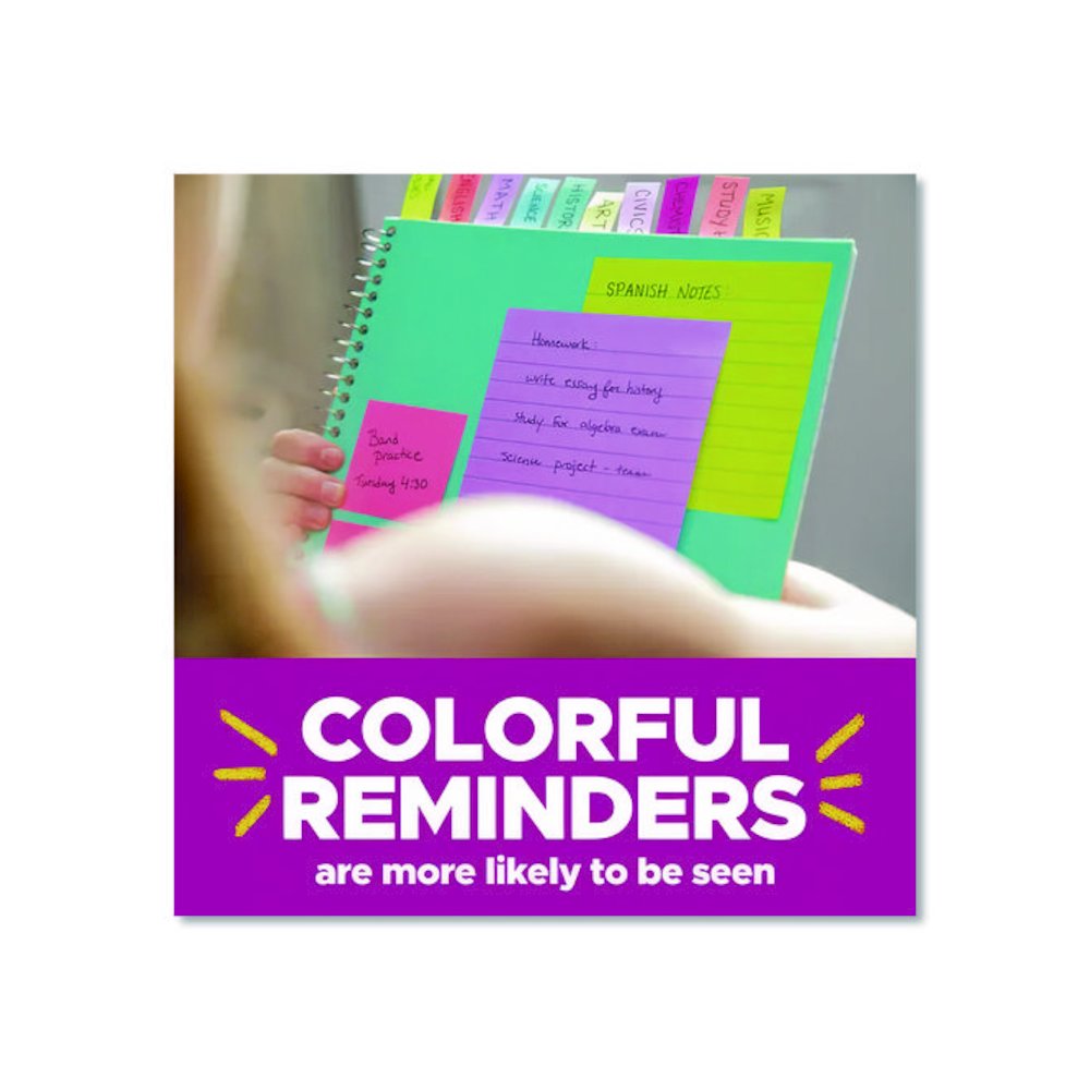 Original Pop-up Refill Cabinet Pack, 3" x 3", Poptimistic Collection Colors, 100 Sheets/Pad, 18 Pads/Pack. Picture 6