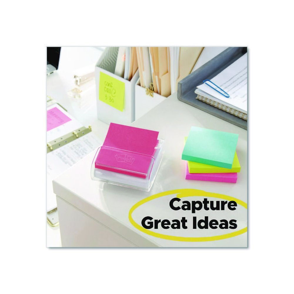 Original Pop-up Refill Cabinet Pack, 3" x 3", Poptimistic Collection Colors, 100 Sheets/Pad, 18 Pads/Pack. Picture 7