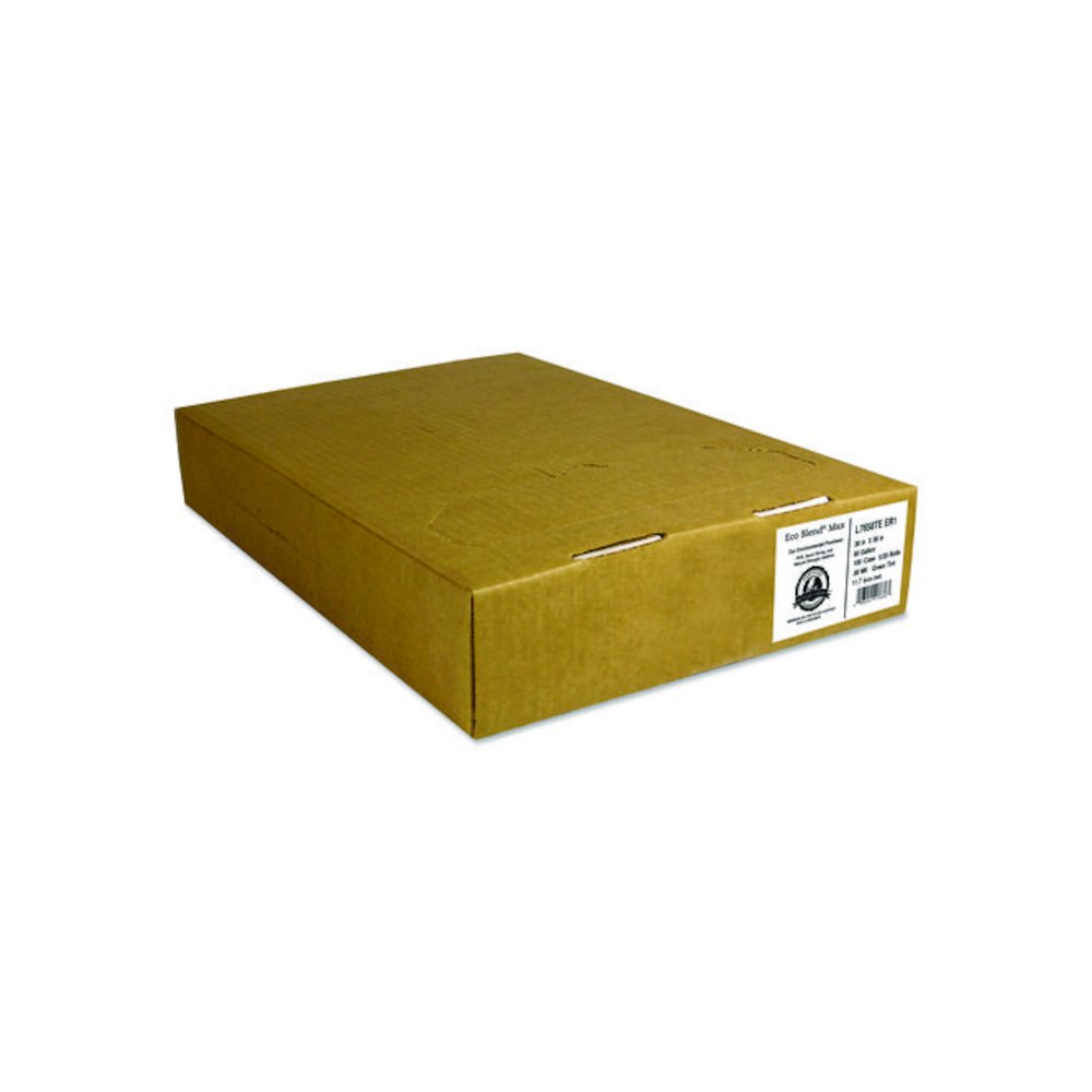 Eco Blend Max Can Liners, 60 gal, 0.8 mil, 38" x 58", Green, 20 Bags/Roll, 5 Rolls/Carton. Picture 5