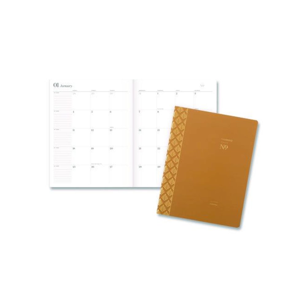 WorkStyle Stitched Monthly Planner, 11 x 8.5, Sunbaked Clay Cover, 12-Month (Jan-Dec): 2026. Picture 4