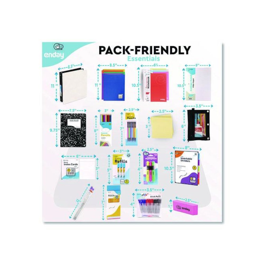 Back to School Supplies Kit for High School/College. Picture 4