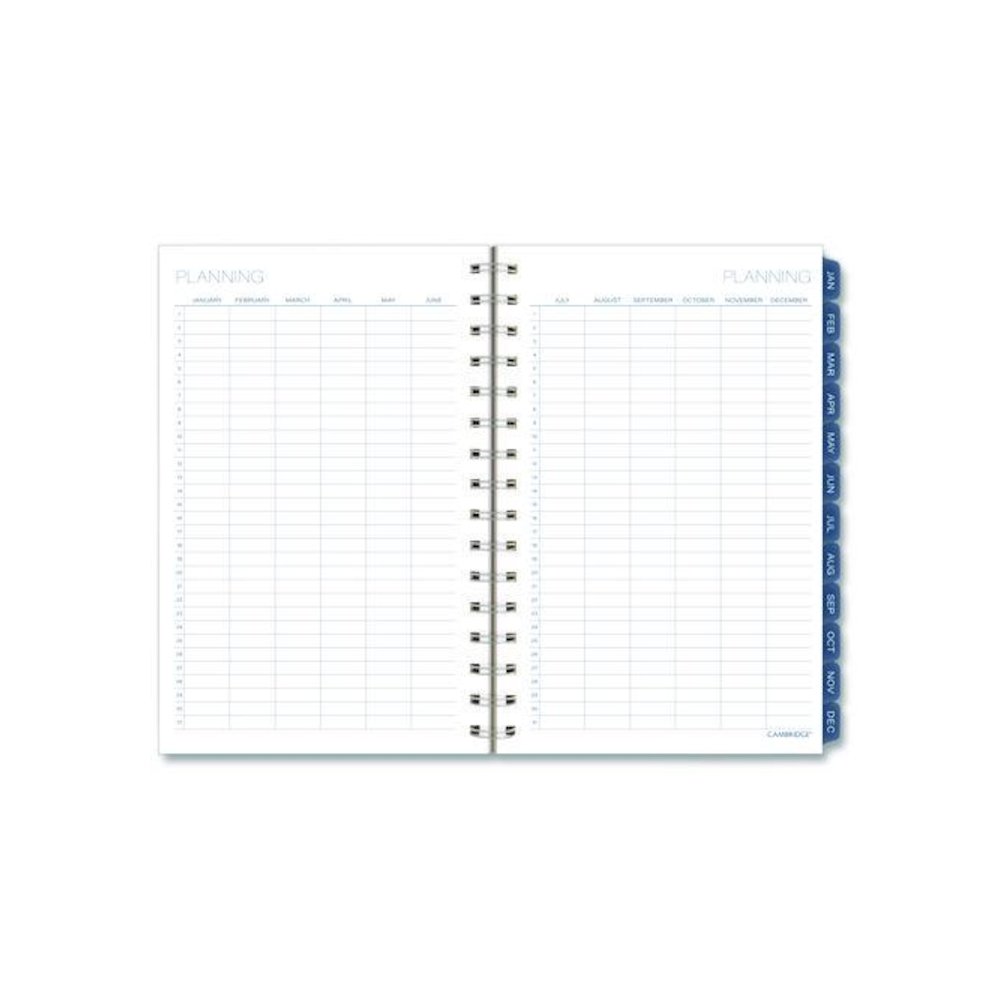 Abyss Weekly/Monthly Planner, 8.5 x 5.5, Water-Inspired Artwork, Blue Cover, 12-Month(Jan-Dec): 2026. Picture 8