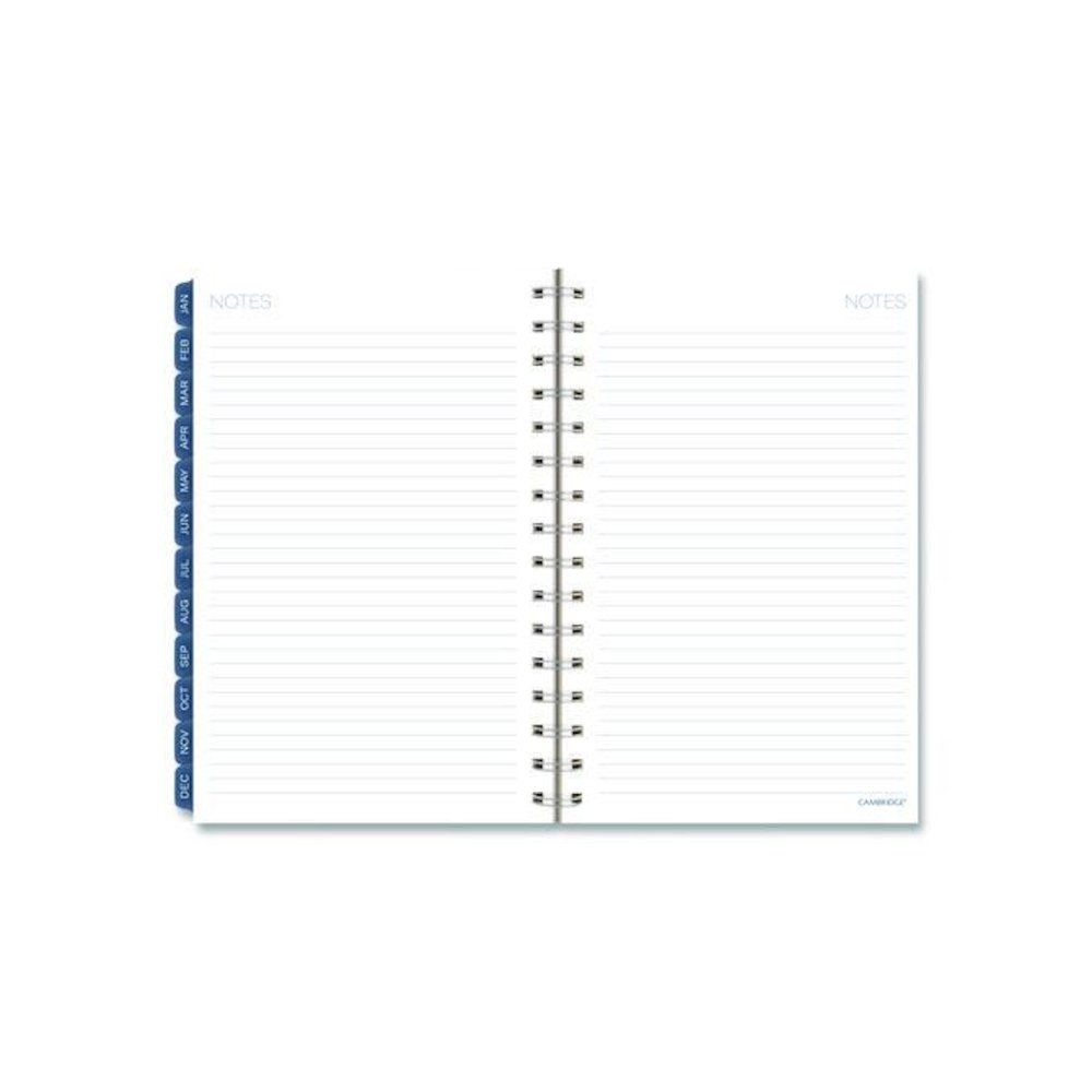 Abyss Weekly/Monthly Planner, 8.5 x 5.5, Water-Inspired Artwork, Blue Cover, 12-Month(Jan-Dec): 2026. Picture 6