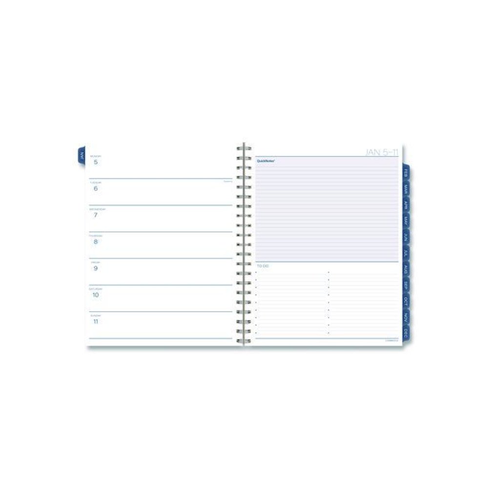 Abyss Weekly/Monthly Planner, 11 x 8.5, Water-Inspired Artwork, Blue Cover, 12-Month (Jan-Dec): 2026. Picture 2