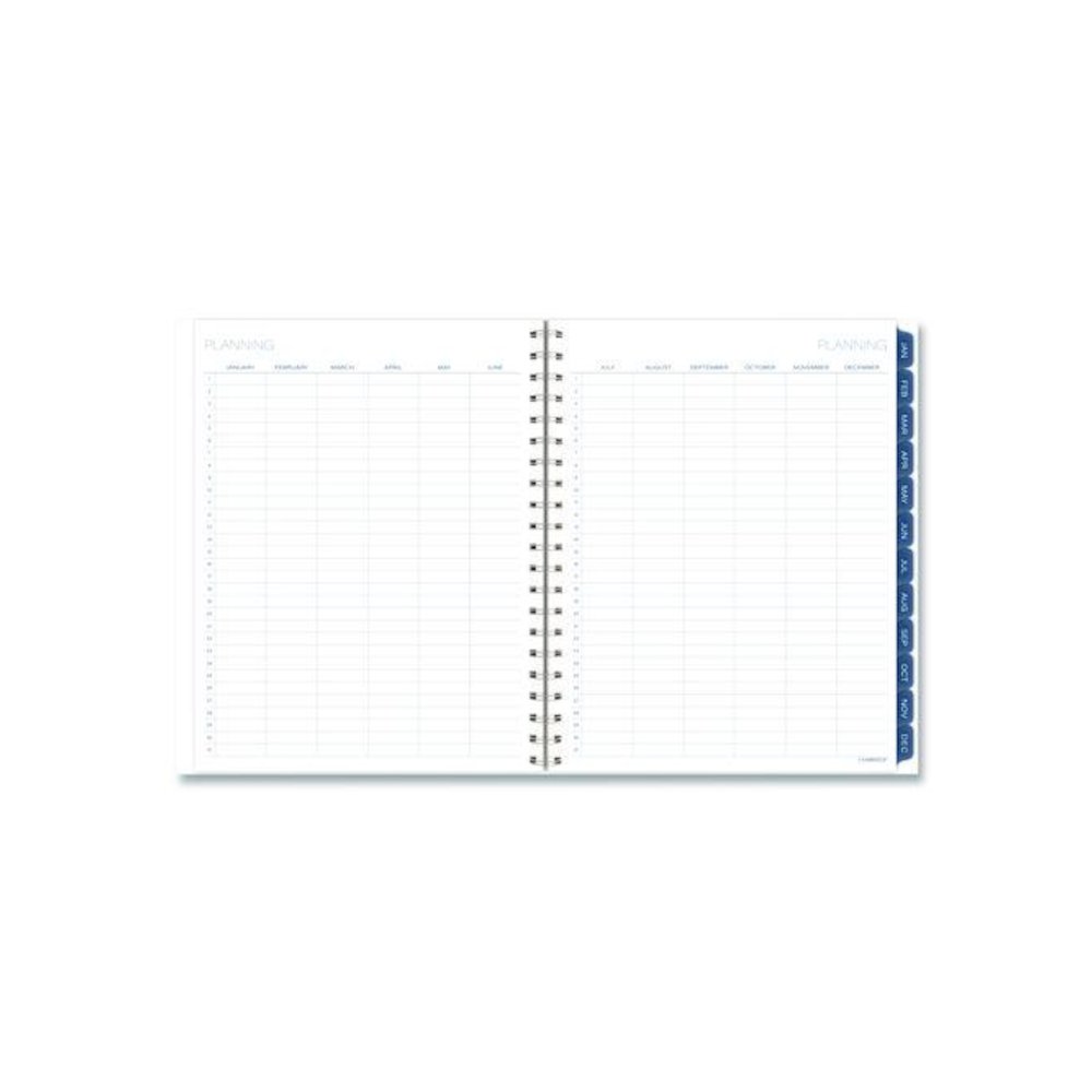 Abyss Weekly/Monthly Planner, 11 x 8.5, Water-Inspired Artwork, Blue Cover, 12-Month (Jan-Dec): 2026. Picture 8