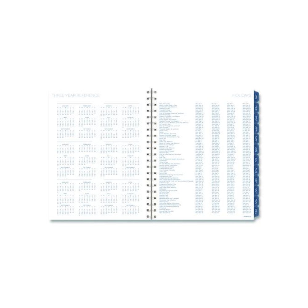 Abyss Weekly/Monthly Planner, 11 x 8.5, Water-Inspired Artwork, Blue Cover, 12-Month (Jan-Dec): 2026. Picture 9