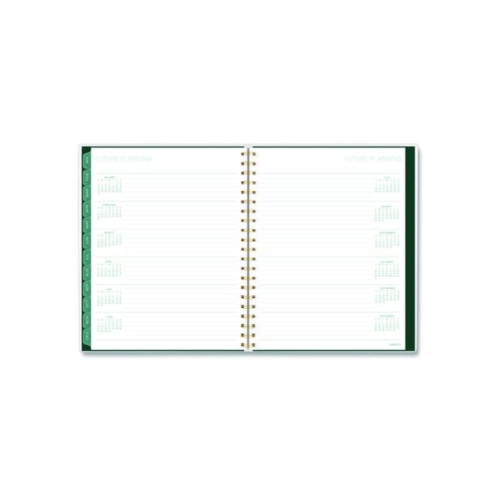 Emerald Isle Weekly/Monthly Planner, 11 x 8.5, Green Marbled Cover, 12-Month (Jan-Dec): 2026. Picture 7