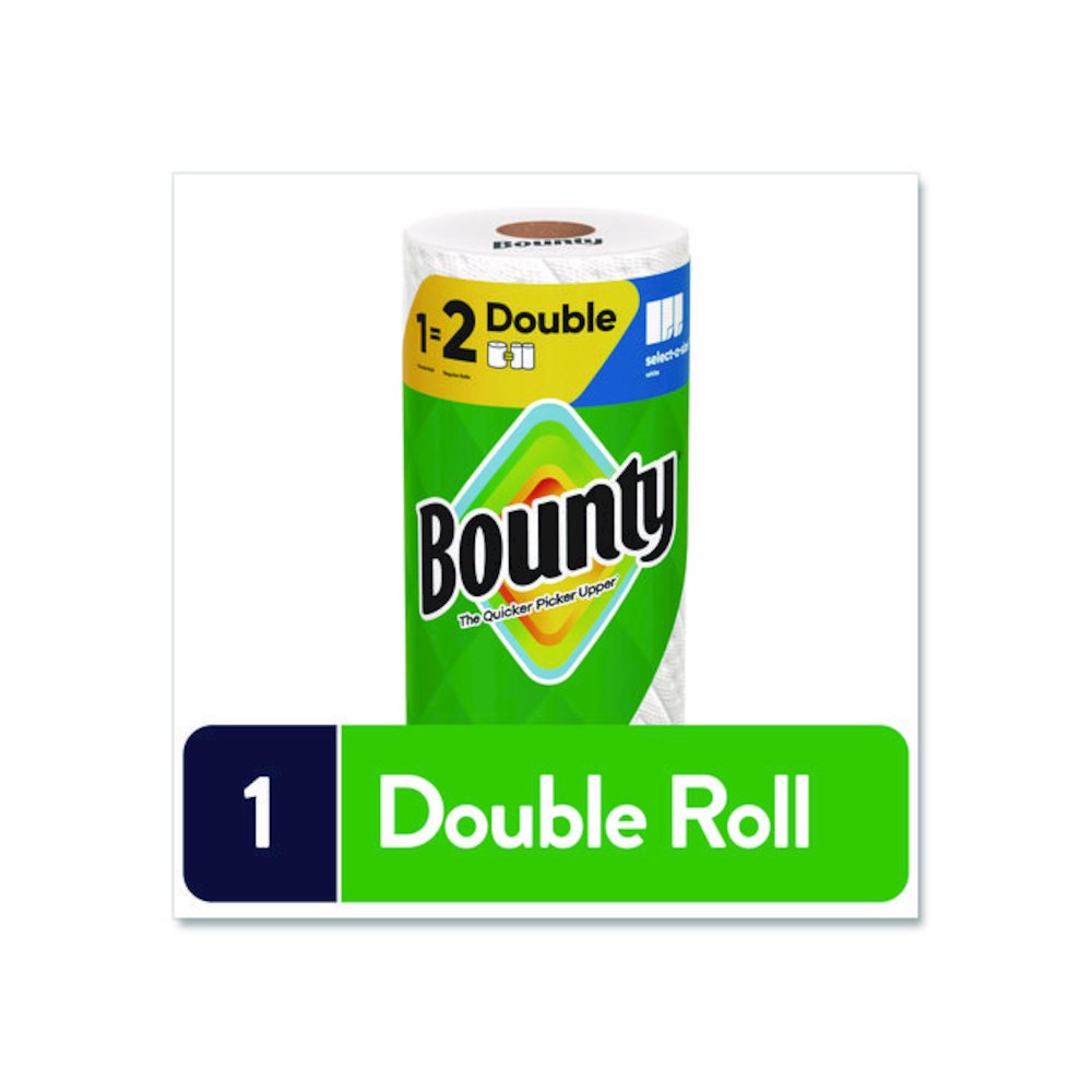Select-a-Size Kitchen Roll Paper Towels, 2-Ply, 5.9 x 11, White, 82 Sheets/Double Roll, 24 Rolls/Carton. Picture 5
