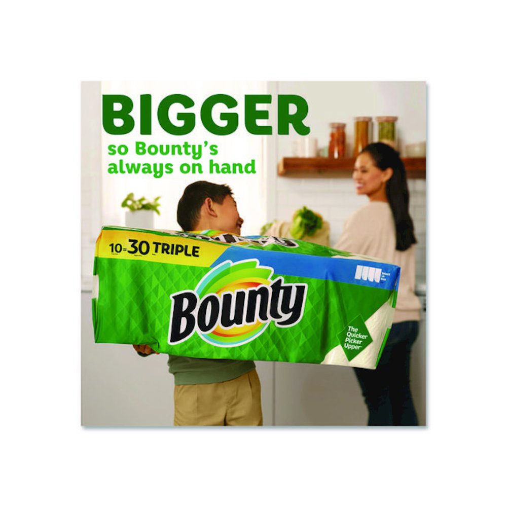 Select-a-Size Kitchen Roll Paper Towels, 2-Ply, 5.9 x 11, White, 82 Sheets/Double Roll, 24 Rolls/Carton. Picture 7