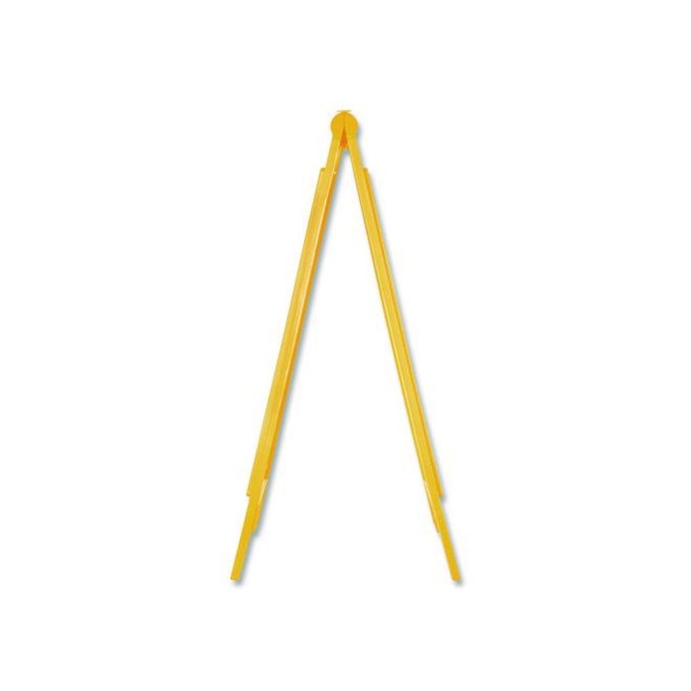 Wet Floor Sign (English/Spanish), 11 x 25 x 25, Yellow. Picture 3