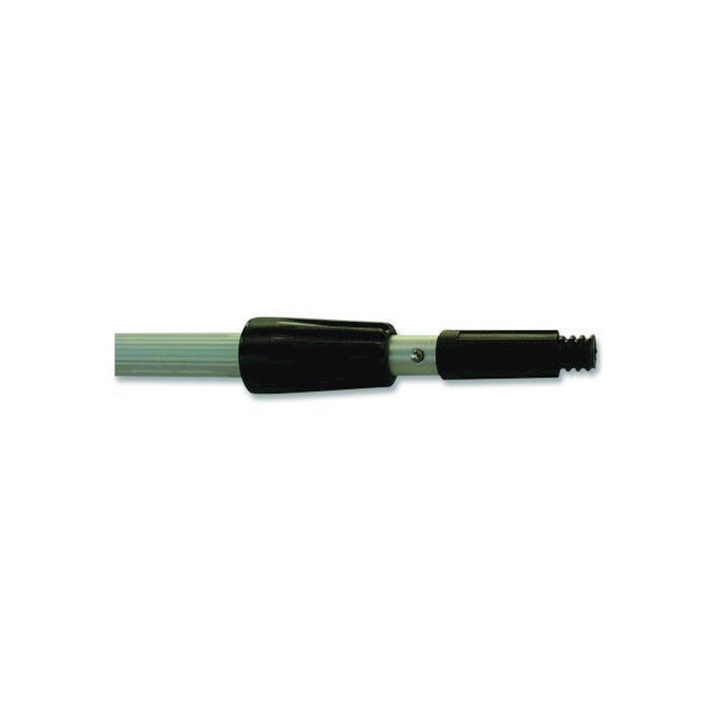 Aluminum Extension Pole, Two Sections, 8 ft, Silver/Black. Picture 2
