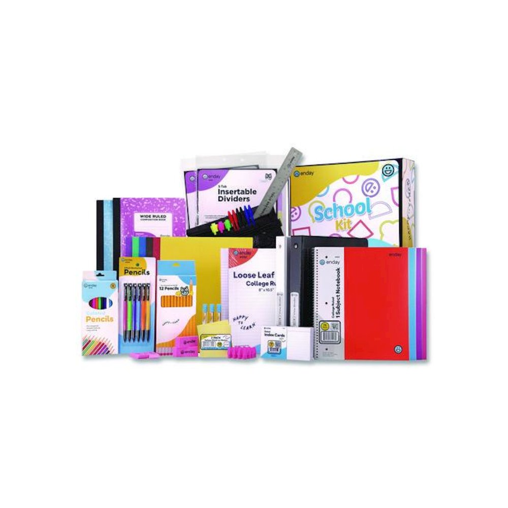 Back to School Supplies Kit for High School/College. Picture 1