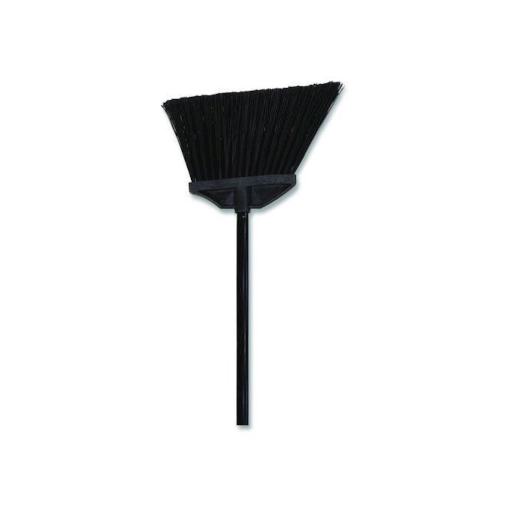 Large Angle Broom, 57" Length, Black. Picture 4