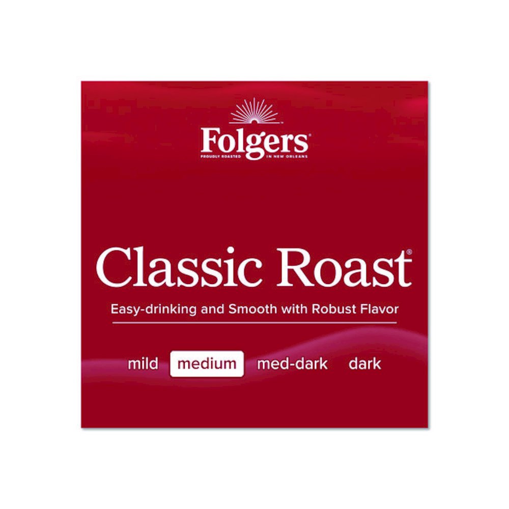 Classic Roast Ground Coffee, 40.3 oz Canister, 6/Carton. Picture 9