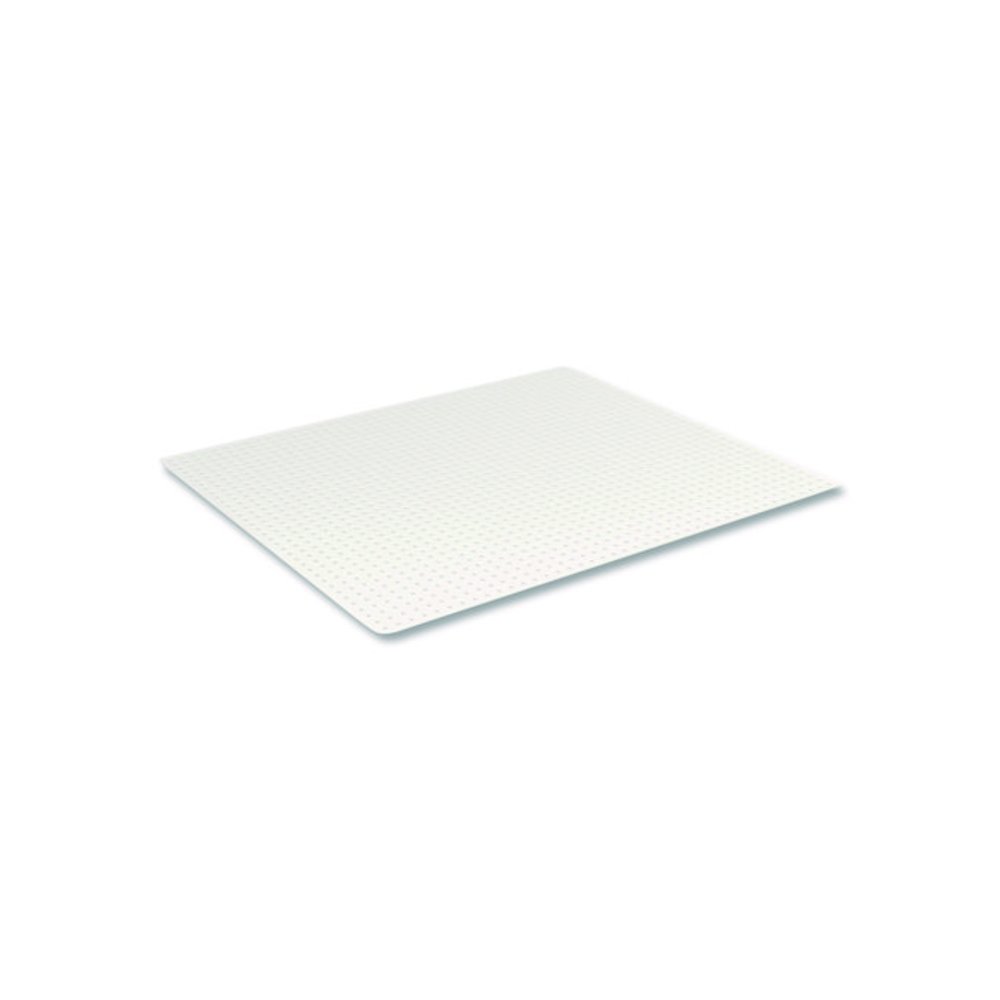 OceanMat Carpet Chair Mat for Flat Pile Carpeted Floors, Rectangular, Straight Edges, 36" x 48", Clear. Picture 2