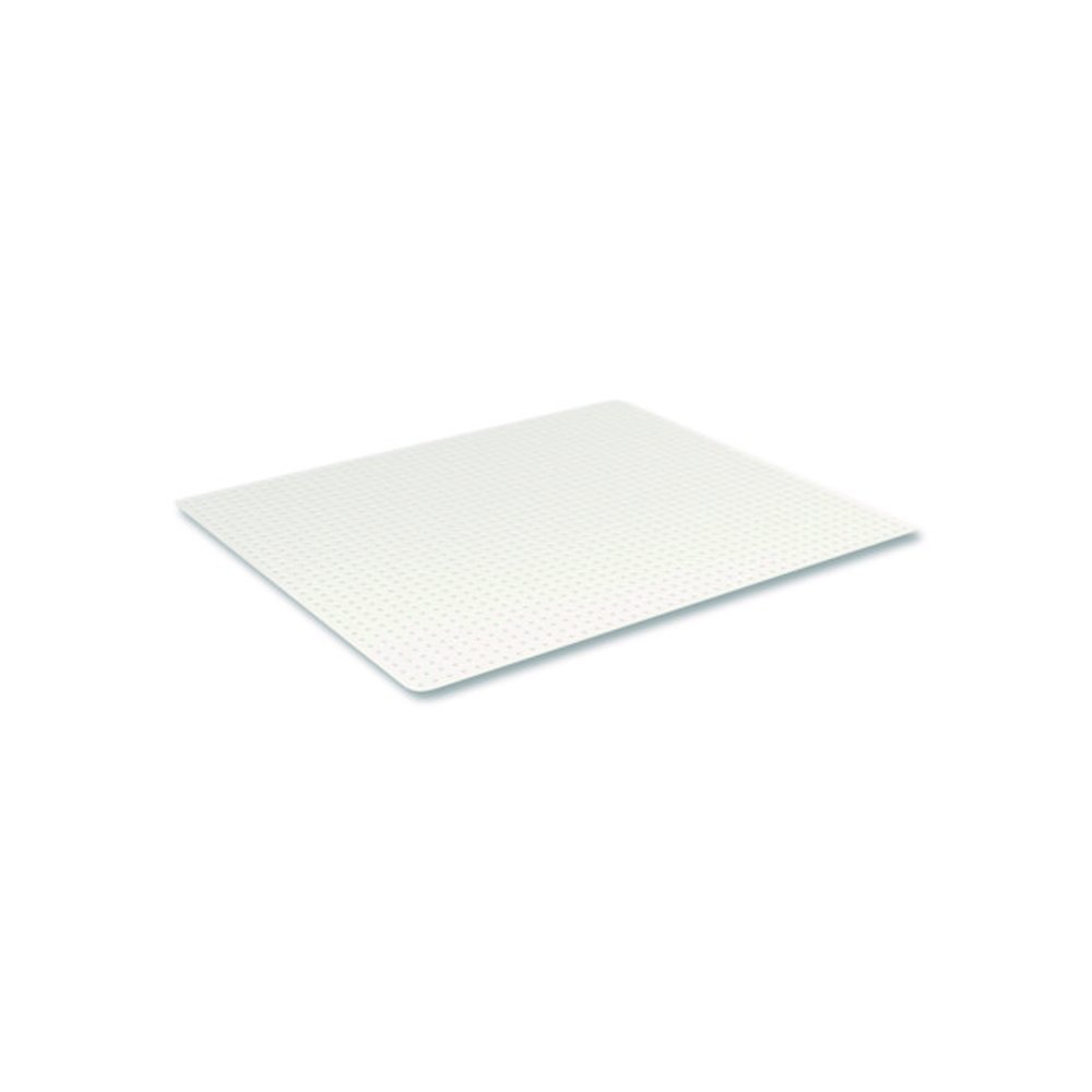 OceanMat Carpet Chair Mat for Flat Pile Carpeted Floors, Rectangular, Straight Edges, 46" x 60", Clear. Picture 2
