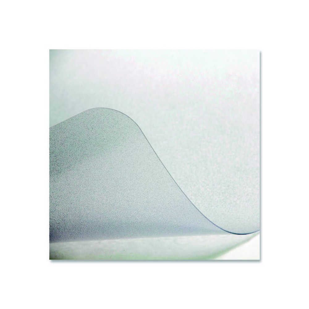 OceanMat Hard Floor Chair Mat for Hard Floors, Rectangular, Straight Edges, 36" x 48", Clear. Picture 5