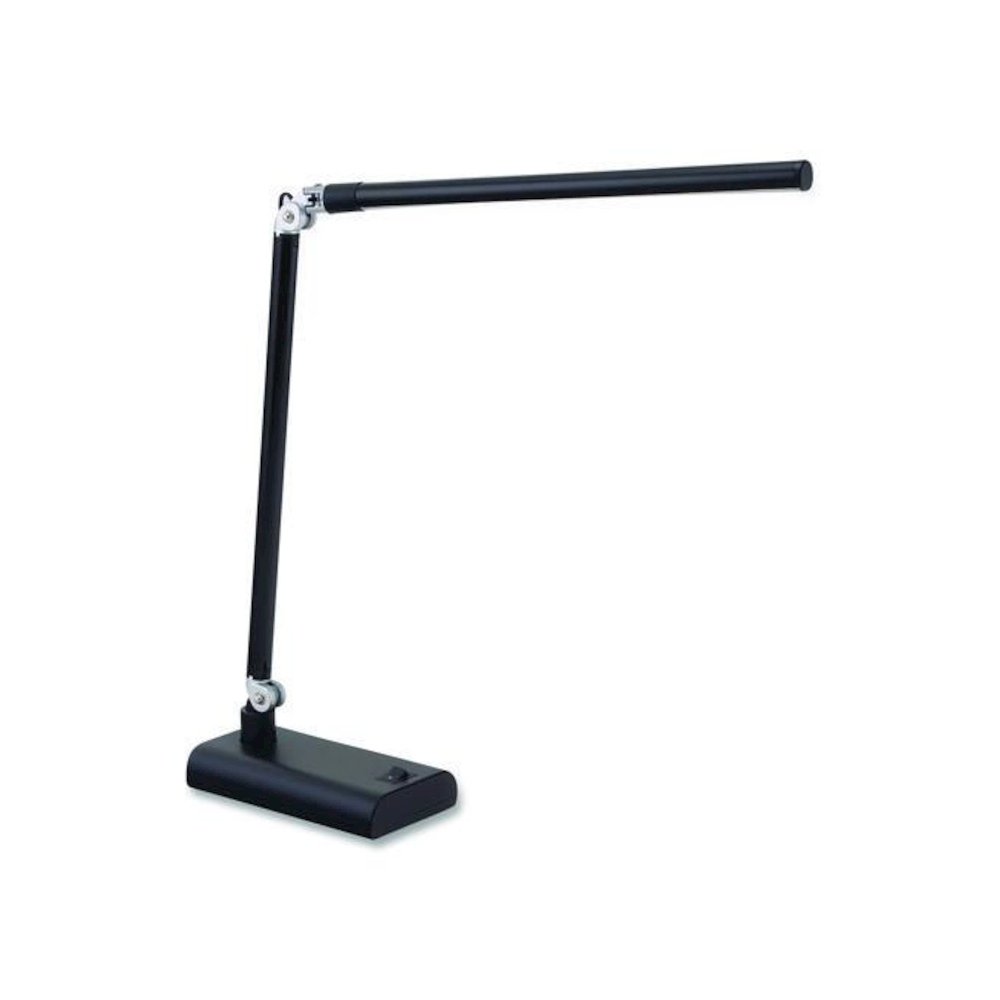 LED Desk Lamp, 7w x 3.5d x 14.5h, Black. Picture 2