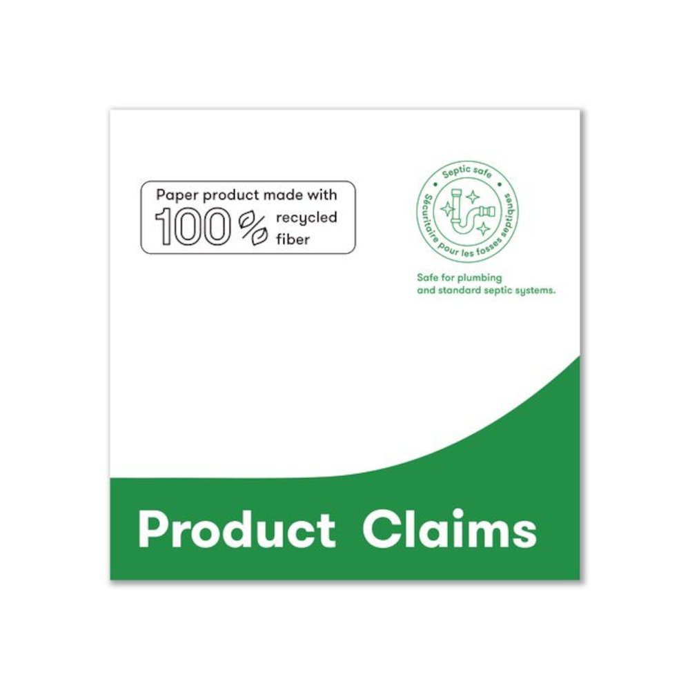 Select Standard Bath Tissue, Septic Safe, 2-Ply, White, 4 x 3.19, 500 Sheets/Roll, 96 Rolls/Carton. Picture 7