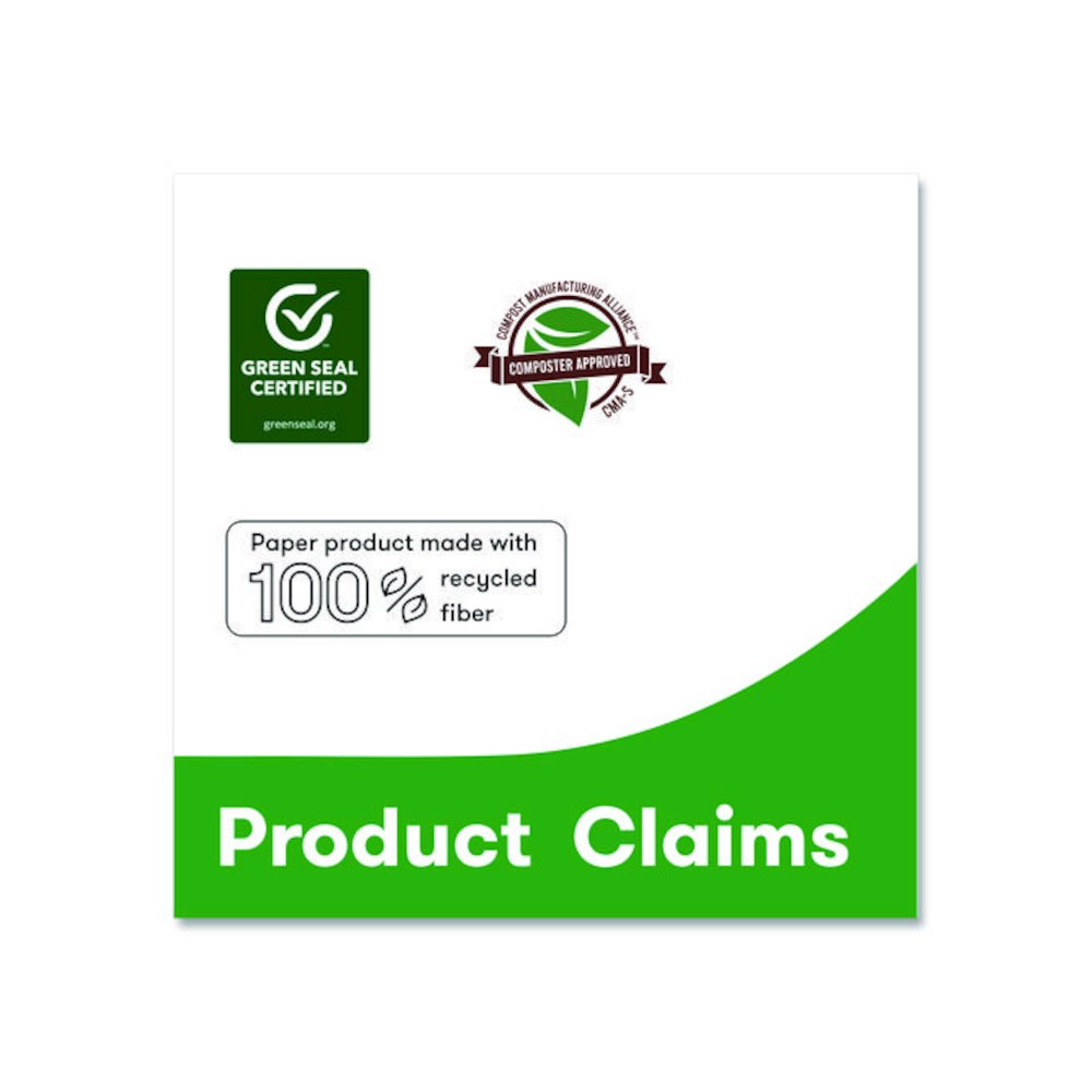 Select Kitchen Roll Towels, 2-Ply, 8 x 11, 250/Roll, 12/Carton. Picture 5