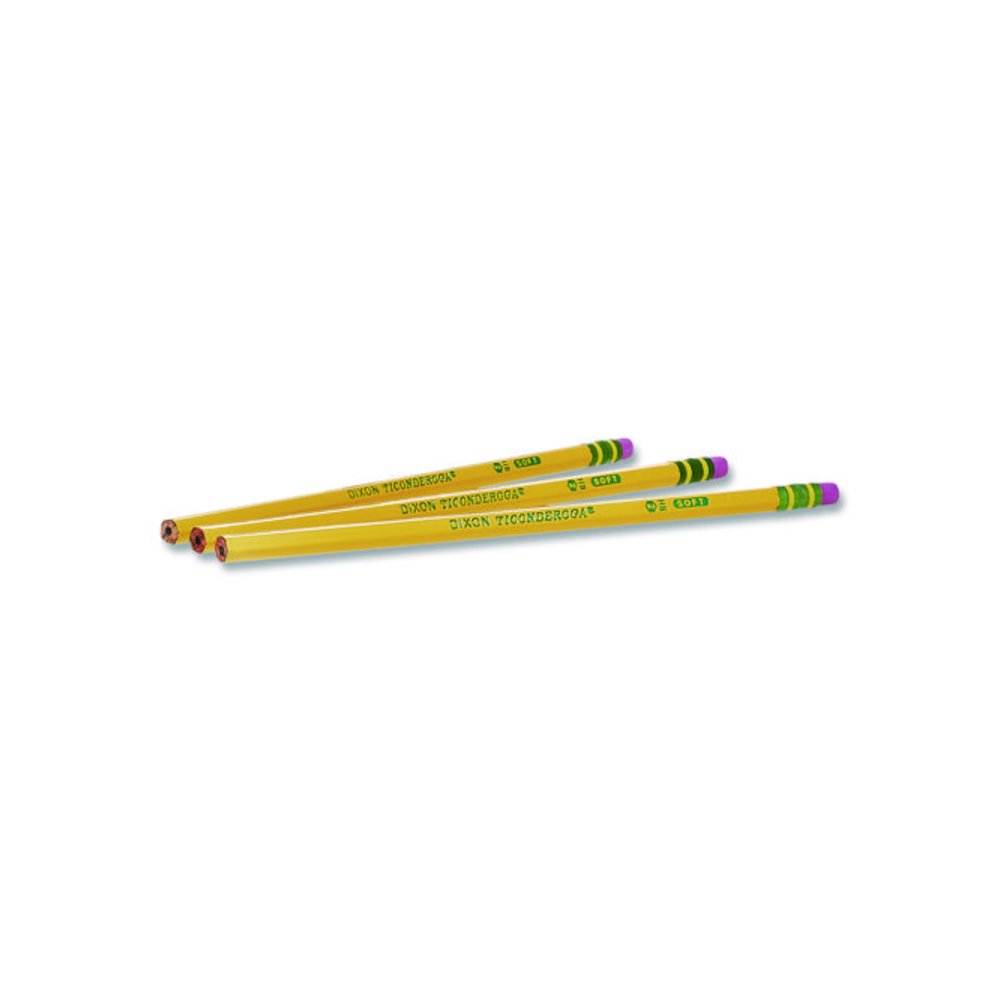 Pencils, HB (#2), Black Lead, Yellow Barrel, 48/Pack. Picture 4