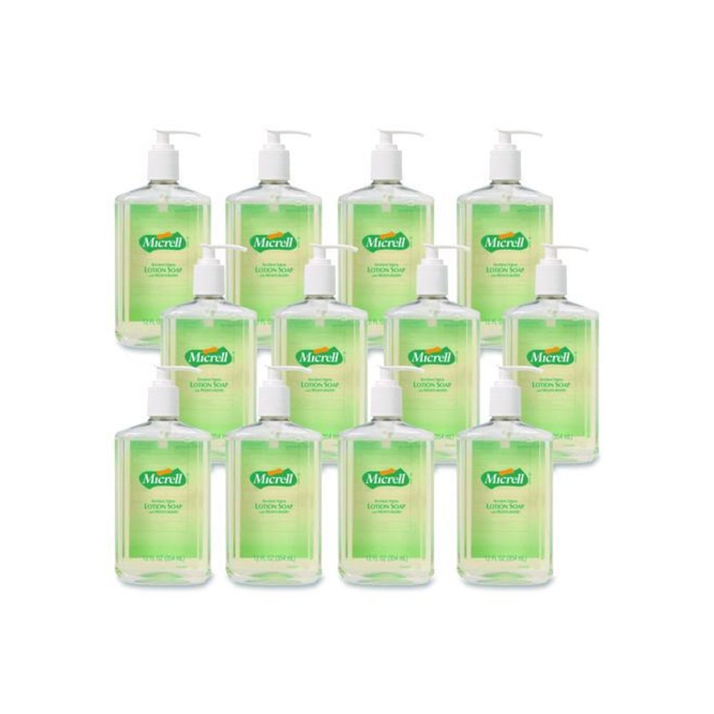 Antibacterial Lotion Soap, Light Scent, 12 oz. Picture 1