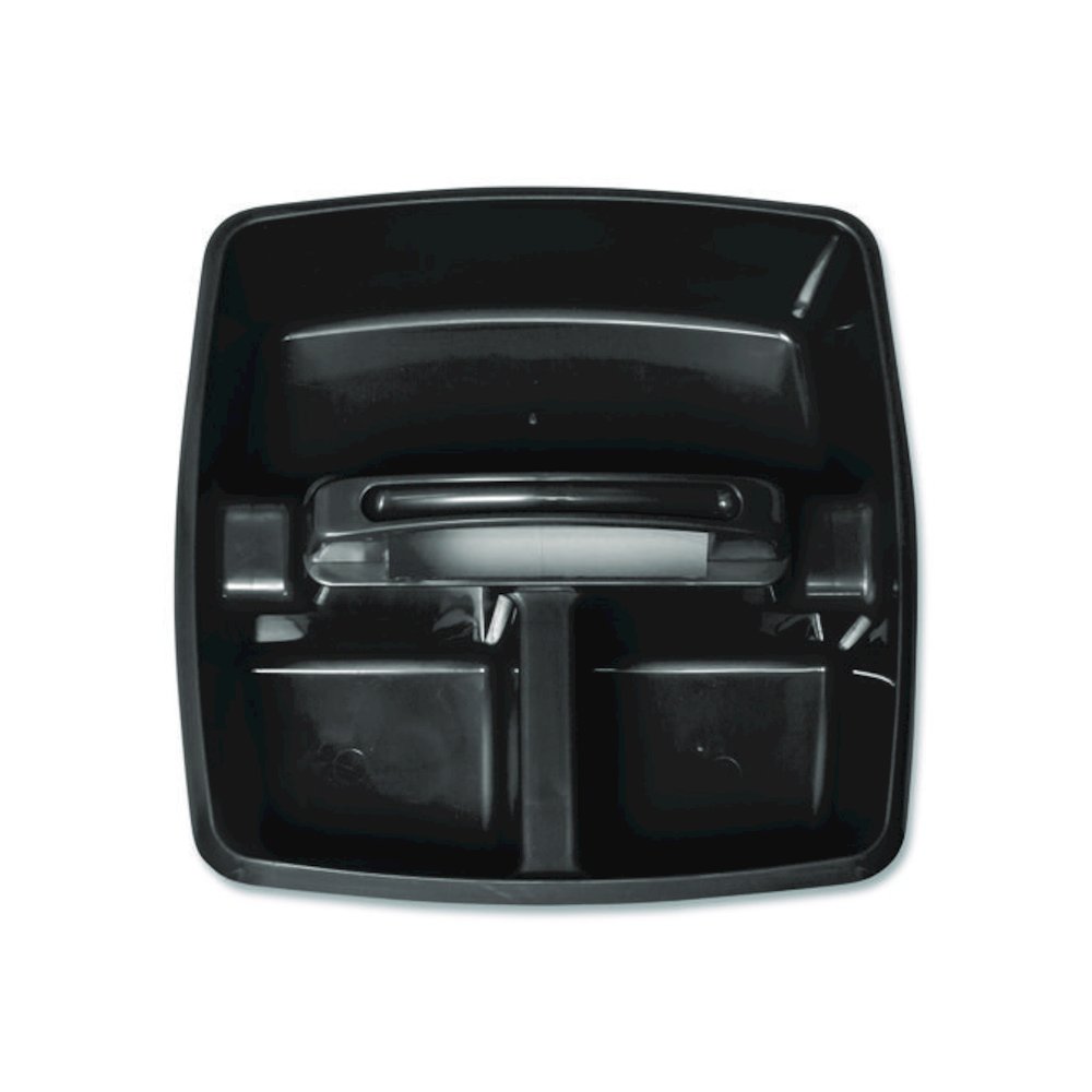 Small Caddy, 9.25 x 9.25 x 12, Black, 6/Pack. Picture 6