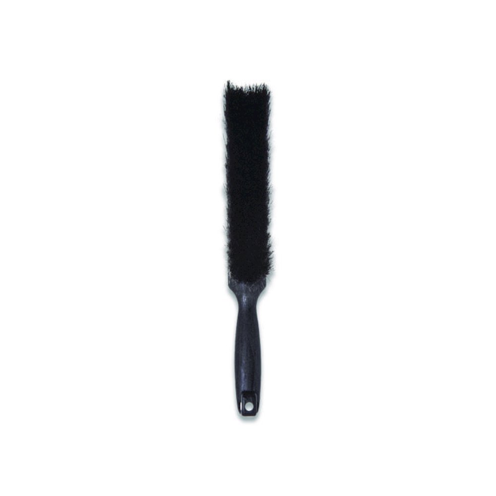 Counter/Radiator Brush, Black Horsehair Blend Bristles, 8" Brush, 5" Black Handle. Picture 4