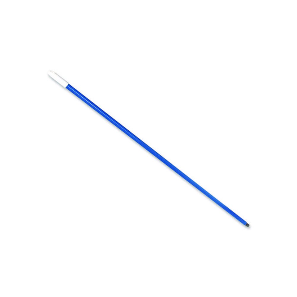 Plastic Coated Metal Handle, 0.85" dia x 48", Blue, 12/Carton. Picture 2