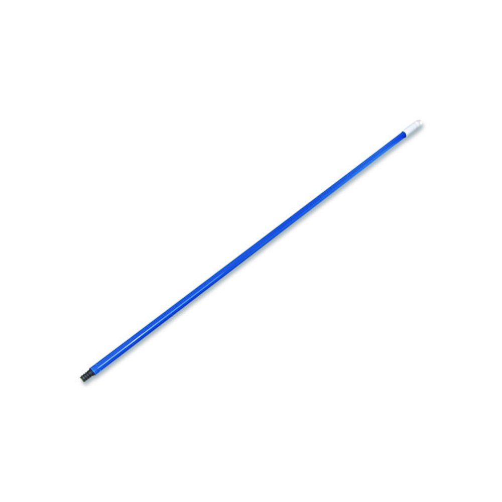 Plastic Coated Metal Handle, 0.85" dia x 48", Blue, 12/Carton. Picture 1