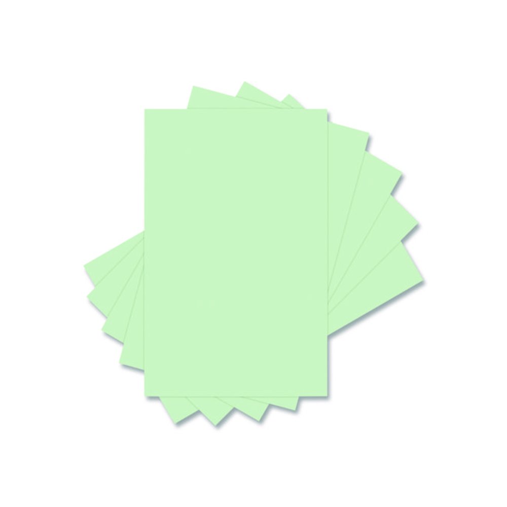 30% Recycled Colored Paper, 20 lb Bond Weight, 8.5 x 11, Green, 500/Ream. Picture 3