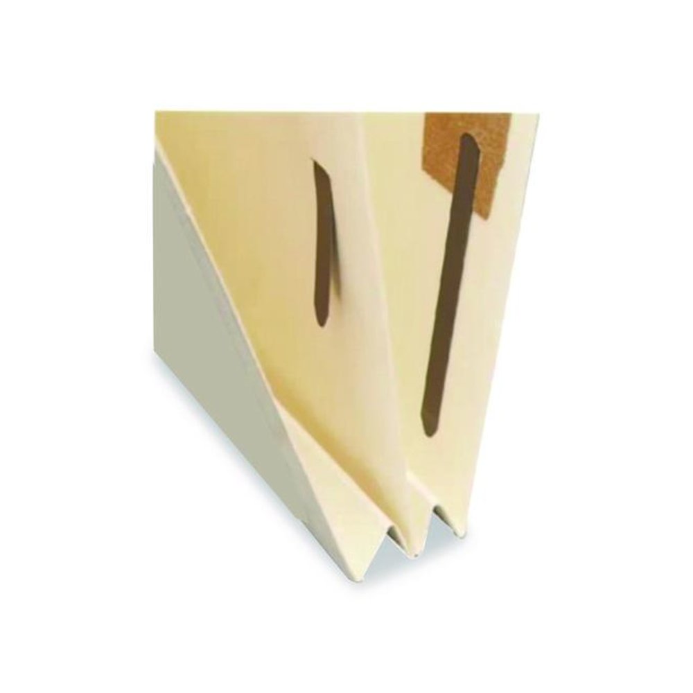 Heavy-Duty End Tab Classification Folders, Straight Tab, Expands 2", 1 Divider, 4 Fasteners, Letter Size, Manila, 25/Box. Picture 2