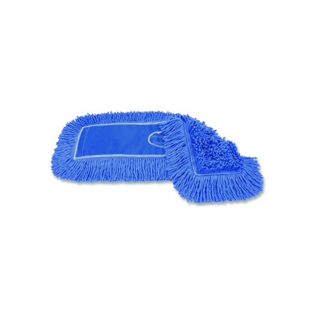 MaxiTwist Microfiber Dust Mops, Microfiber, 36" x 5", Blue. Picture 1