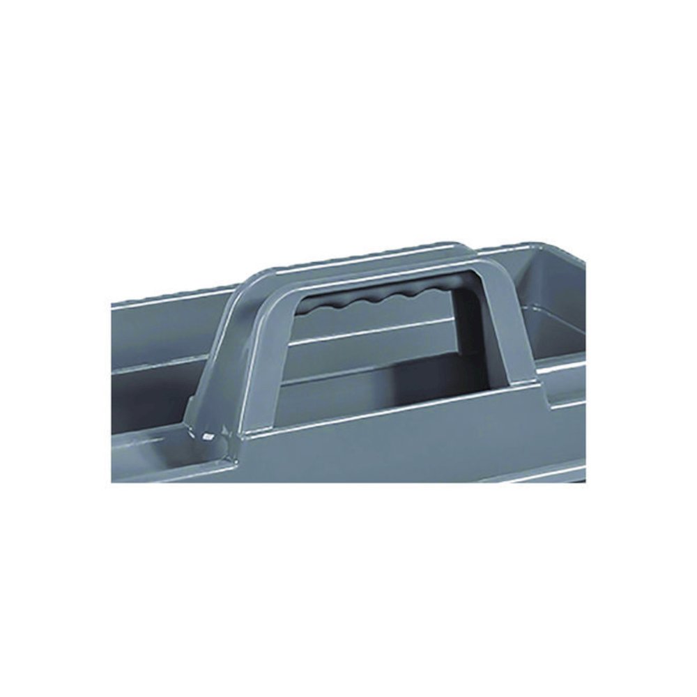 MaxiRough Maid Caddies, Two Compartments, 12 x 7, Gray. Picture 2