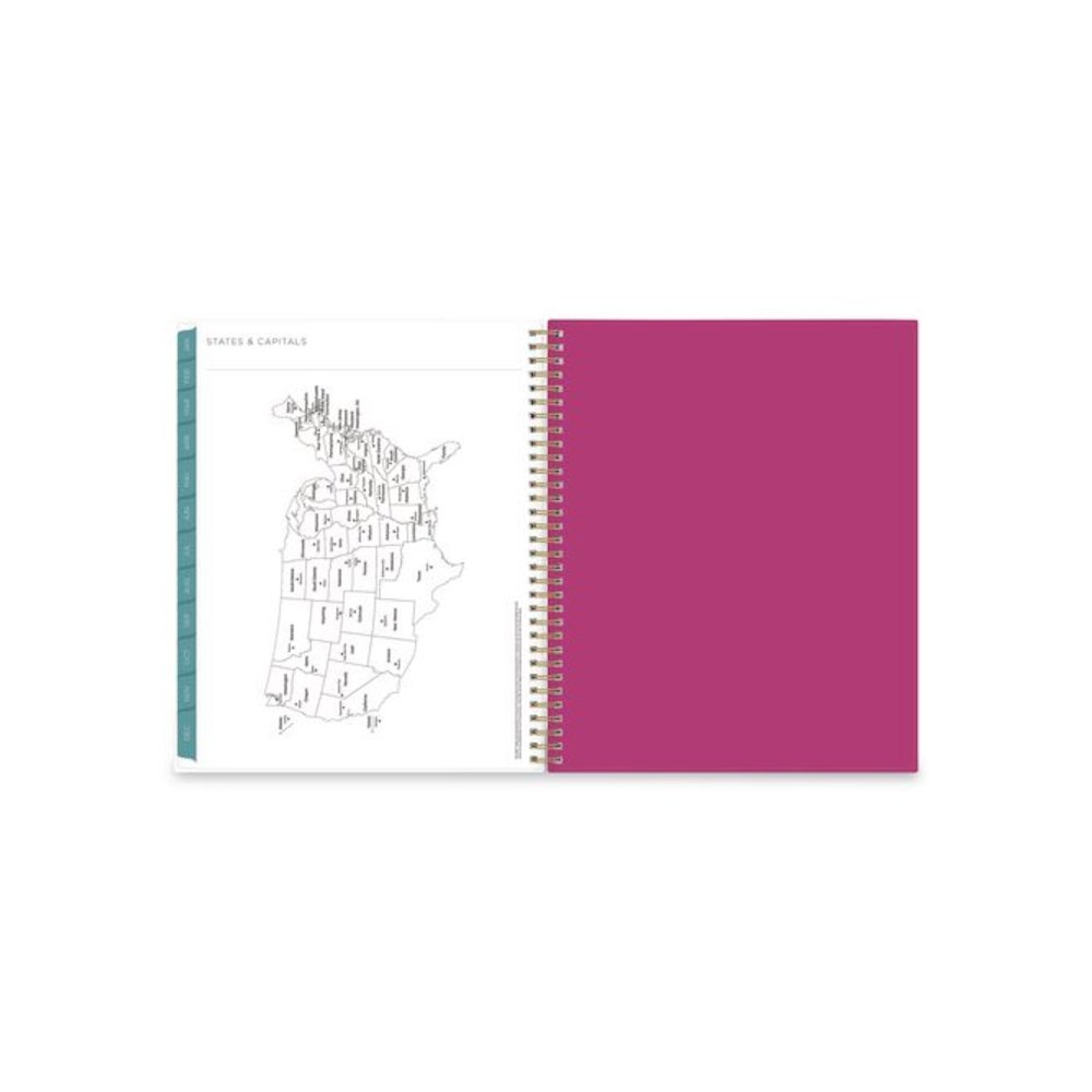Kelly Ventura Magenta Bloom Weekly/Monthly Planner, Floral Artwork, 11 x 8.5, Multicolor Cover, 12-Month (Jan to Dec): 2026. Picture 9
