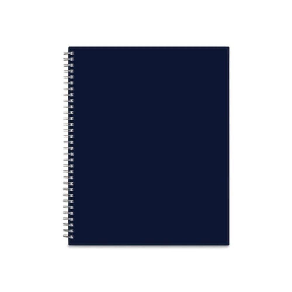 Passages Weekly Appointment Book and Monthly Planner, 11 x 8.5, Navy Cover, 12-Month (Jan to Dec): 2026. Picture 2