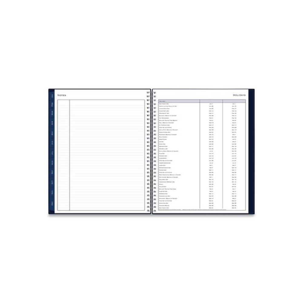 Passages Weekly Appointment Book and Monthly Planner, 11 x 8.5, Navy Cover, 12-Month (Jan to Dec): 2026. Picture 6