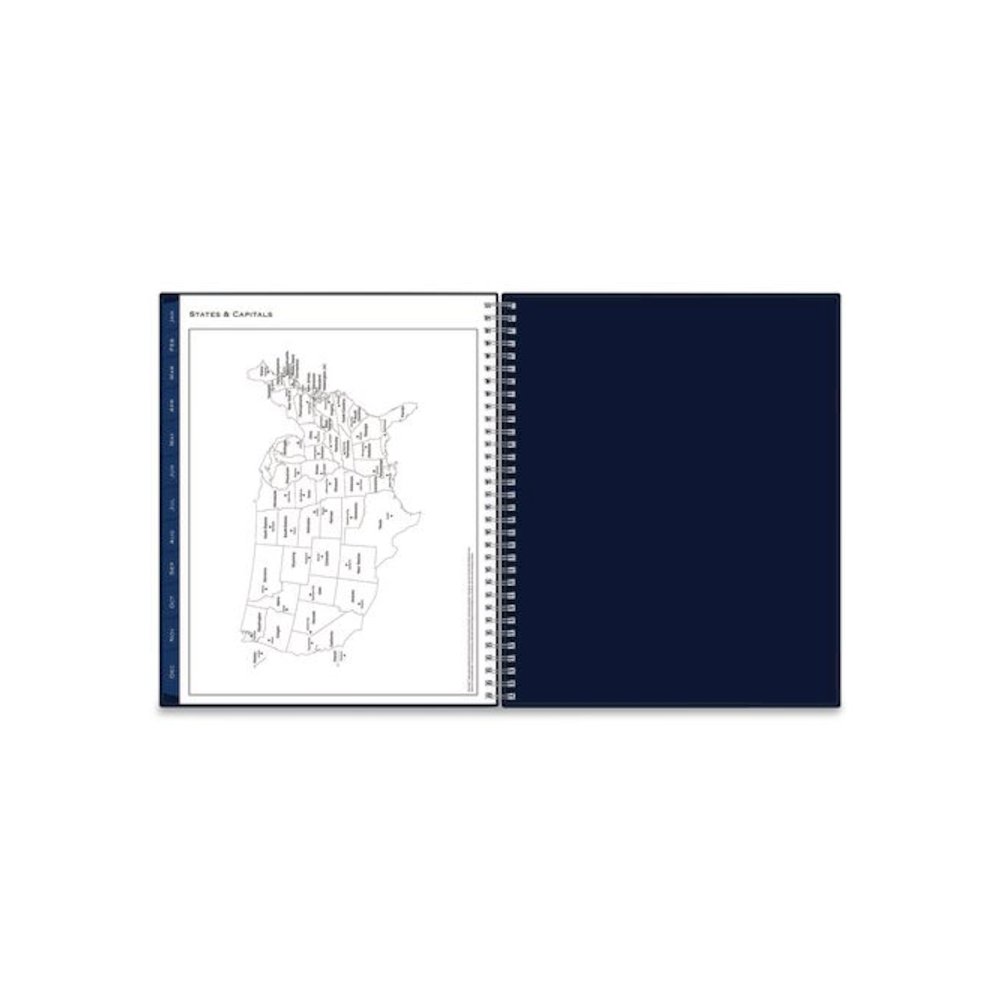 Passages Weekly/Monthly Planner, 11 x 8.5, Navy Cover, 12-Month (Jan to Dec): 2026. Picture 7