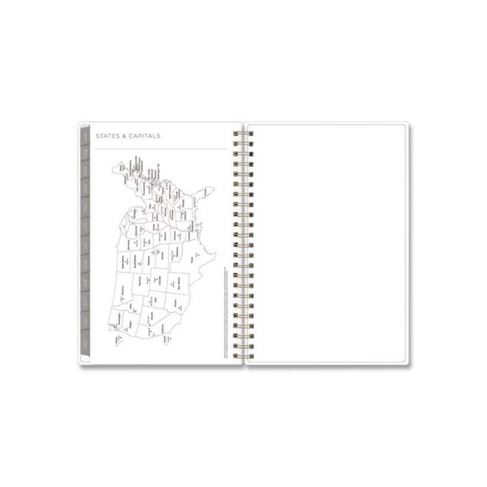 Mimosa Weekly/Monthly Planner, 8 x 5, Lemon Artwork, Yellow/Green/White Cover, 12-Month (Jan to Dec): 2026. Picture 8