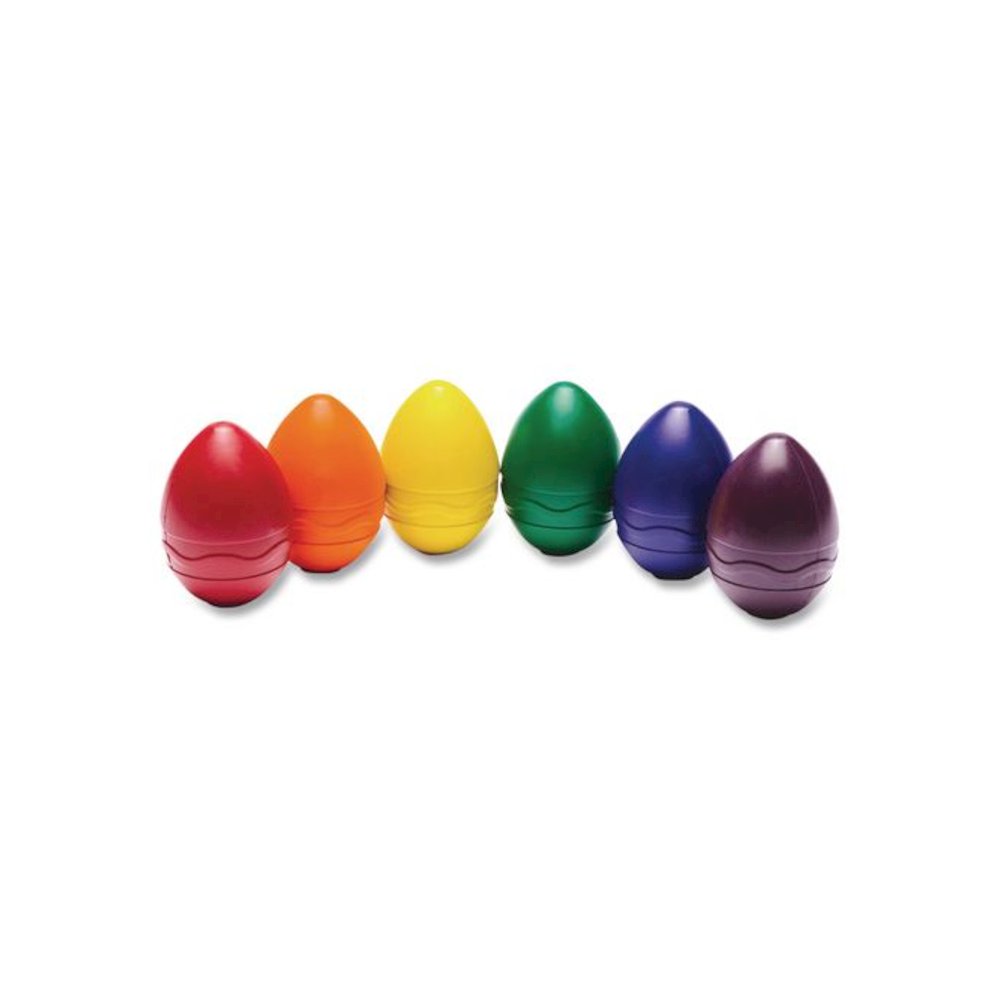 My First Washable Palm Grasp Crayons, Regular Size, 6 Assorted Colors, 6/Pack. Picture 3