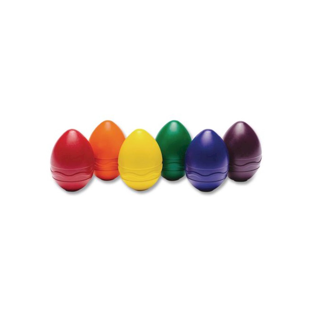 My First Washable Palm Grasp Crayons, Regular Size, 6 Assorted Colors, 6/Pack. Picture 4