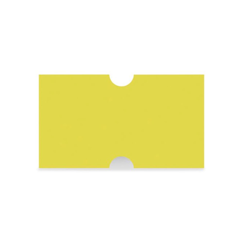 Punch-Hole Lavel, 0.83 x 0.47, Yellow, 1,000/Roll, 8 Rolls/Pack. Picture 5