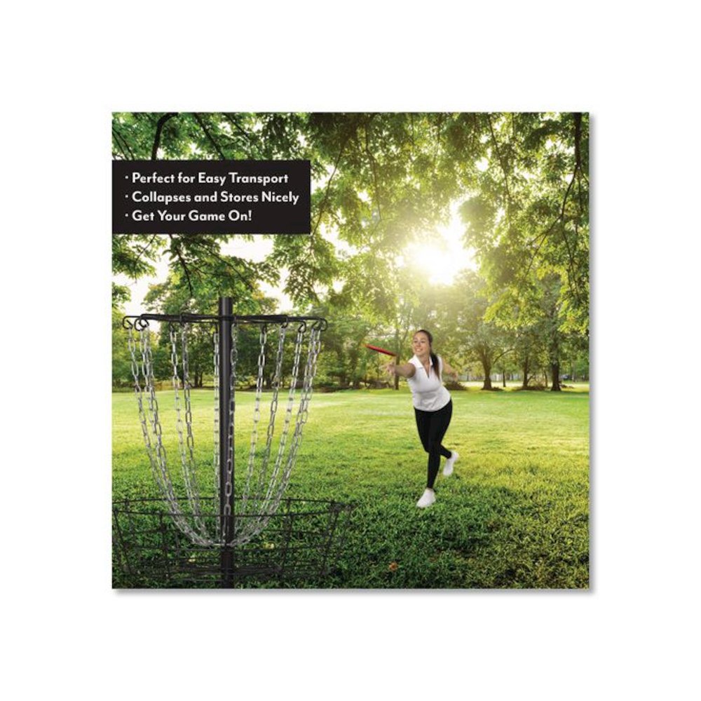 Disc Golf Target, 52.8" x 26" Diameter. Picture 3