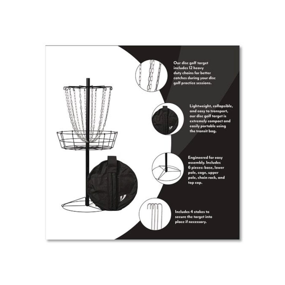 Disc Golf Target, 52.8" x 26" Diameter. Picture 4