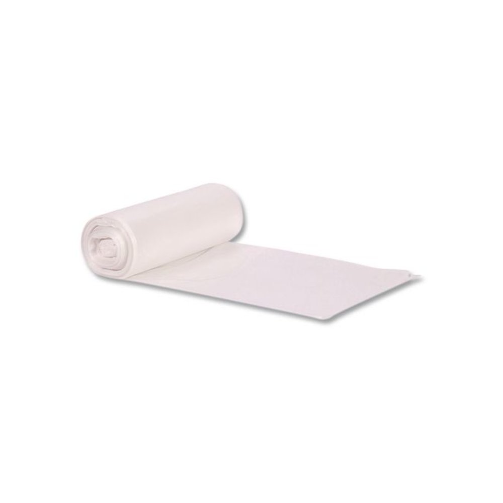 High-Density Waste Can Liners, 33 gal, 9 mic, 33" x 40", Natural, Roll, 25 Bags/Roll, 20 Rolls/Carton. Picture 3