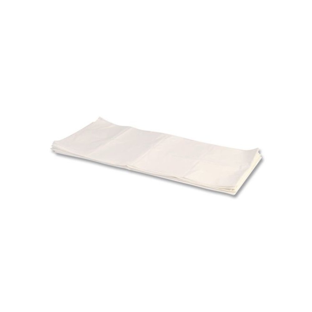 High-Density Waste Can Liners, 10 gal, 6 mic, 24" x 27", Natural, Roll, 50 Bags/Roll, 20 Rolls/Carton. Picture 2